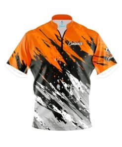 CoolWick Elite Orange Skirmish Sash Zip Jersey