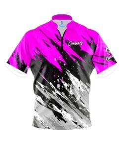 CoolWick Elite Pink Skirmish Sash Zip Jersey