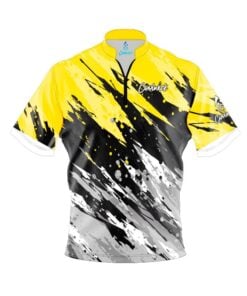 CoolWick Elite Yellow Skirmish Sash Zip Jersey