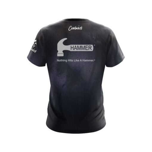 Hammer 78D Black Pearl CoolWick Bowling Jersey - Image 2