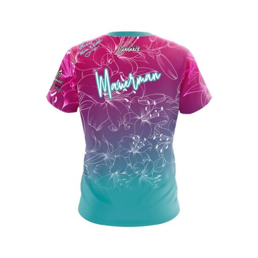 Jennifer Mauerman Flower Love CoolWick Bowling Jersey - Image 2