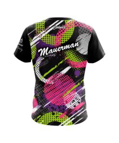 Alternative view of Jennifer Mauerman Lime Sherbet Swirl CoolWick Bowling Jersey