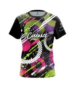 Jennifer Mauerman Lime Sherbet Swirl CoolWick Bowling Jersey