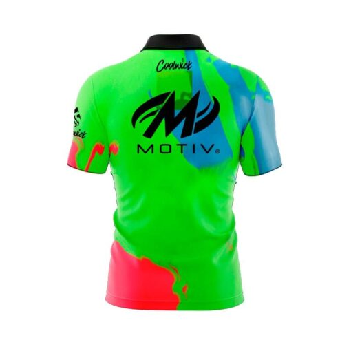 Motiv Evoke Fast Track CoolWick Bowling Jersey - Image 2