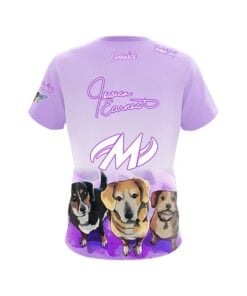 Alternative view of Motiv Jessica Earnest Dogs CoolWick Bowling Jersey