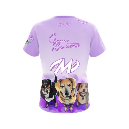 Motiv Jessica Earnest Dogs CoolWick Bowling Jersey - Image 2