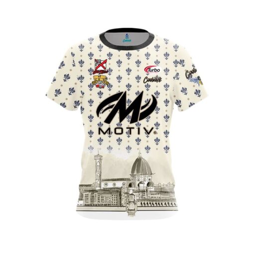 Motiv Jessica Earnest Fleur-de-lis CoolWick Bowling Jersey