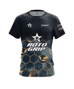 Roto Grip Sandra de Neergaard Navy Hexagon CoolWick Bowling Jersey