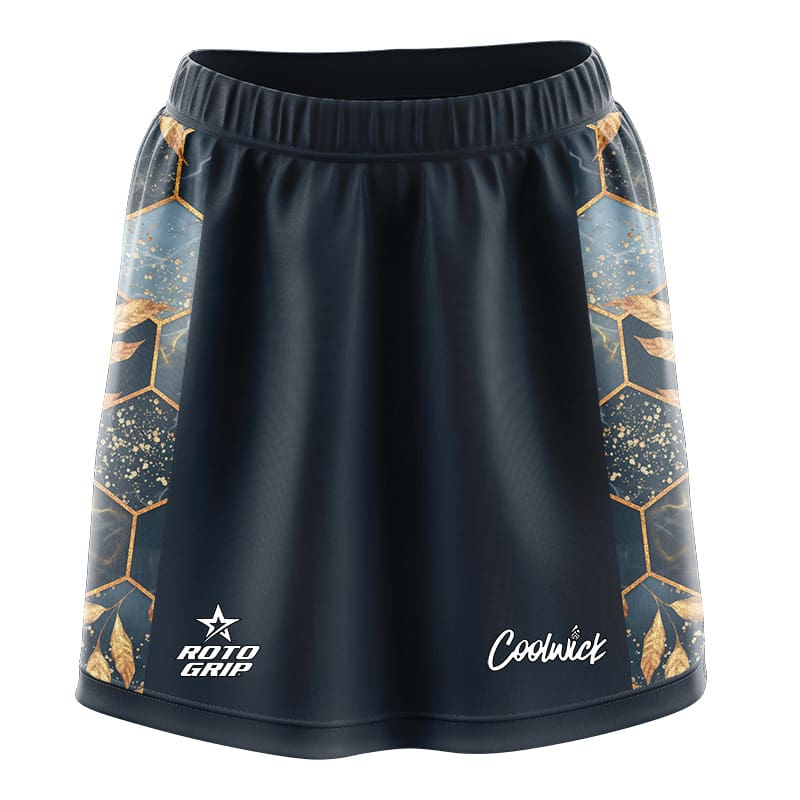 Roto Grip Sandra de Neergaard Navy Hexagram CoolWick Bowling Skort