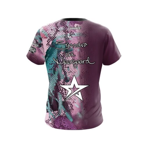 Roto Grip Sandra de Neergaard Snake Skin CoolWick Bowling Jersey - Image 2