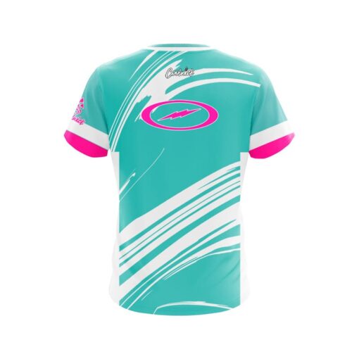 Storm Casey Mattingly Teal Vision CoolWick Bowling Jersey - Image 2