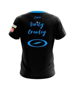 Alternative view of Storm Verity Crawley Blue Lightning CoolWick Bowling Jersey