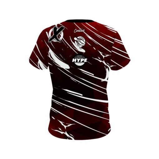 The Hype Red Target CoolWick Bowling Jersey - Image 2