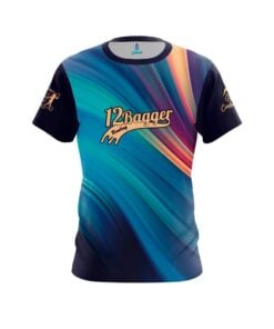 12Bagger Wana Williams Purple Blue Wave CoolWick Bowling Jersey