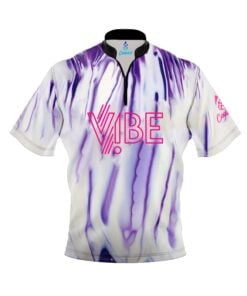 Hammer Arctic Vibe Quick Ship CoolWick Sash Zip Bowling Jersey