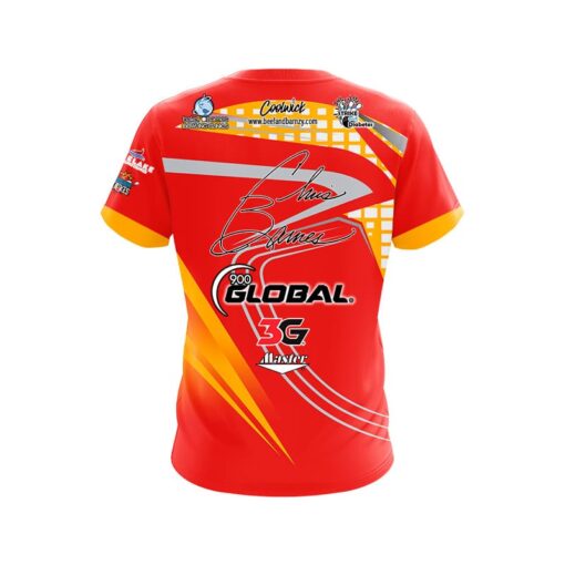 900 Global Chris Barnes Chief Slash CoolWick Bowling Jersey - Image 2