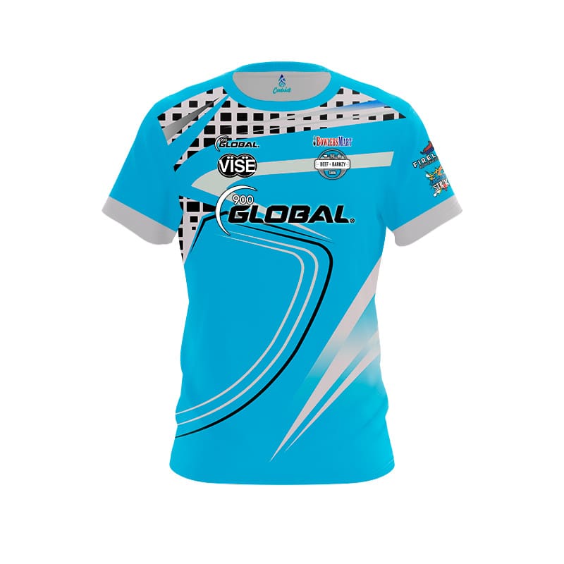 900 Global Chris Barnes Chill Slash CoolWick Bowling Jersey