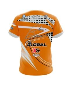 Alternative view of 900 Global Chris Barnes Texas Slash CoolWick Bowling Jersey
