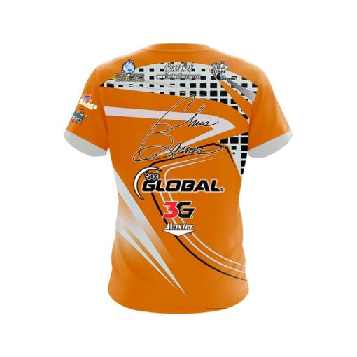 900 Global Chris Barnes Texas Slash CoolWick Bowling Jersey - Image 2