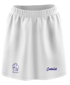 Rocio Restrepo White CoolWick Bowling Skort
