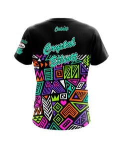 Alternative view of Roto Grip Crystal Elliott Hot Pink Hipster CoolWick Bowling Jersey