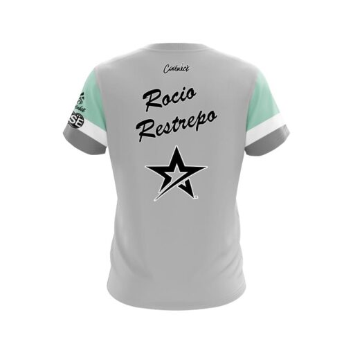 Roto Grip Rocio Restrepo GMS CoolWick Bowling Jersey - Image 2