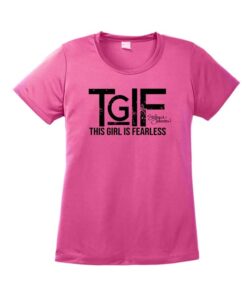 Stefanie Johnson TGIF Sporttek Ladies CoolWick Bowling T-Shirt