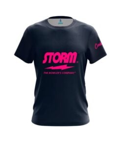 Storm Abigail Starkey Navy Pink CoolWick Bowling Jersey