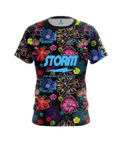 Storm Caroline Thesier Neon Flowers CoolWick Bowling Jersey