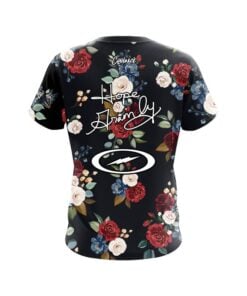 Alternative view of Storm Hope Gramly Red White Blue Flowers CoolWick Bowling Jersey