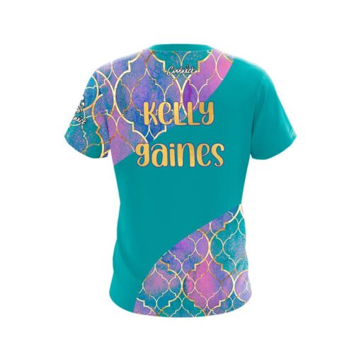 Storm Kelly Gaines Damask CoolWick Bowling Jersey - Image 2