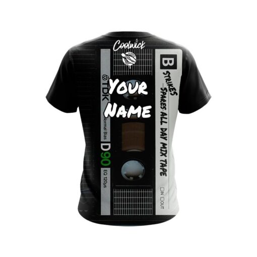 12Bagger MIX TAPE CoolWick Bowling Jersey - Image 2