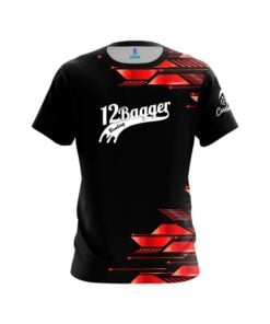 Red Luxury Strikes CoolWick Bowling Jersey - 12Bagger