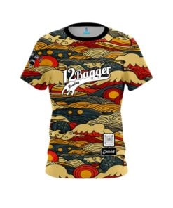 12Bagger Straw Hat CoolWick Bowling Jersey