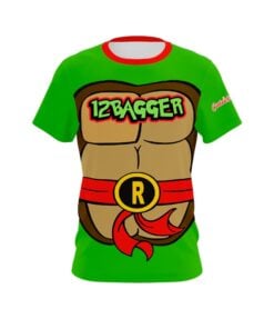 12Bagger Red Turtle Ninja CoolWick Bowling Jersey