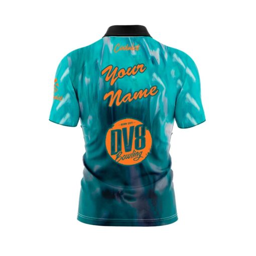 DV8 Chill Pearl Fast Track CoolWick Bowling Jersey - Image 3