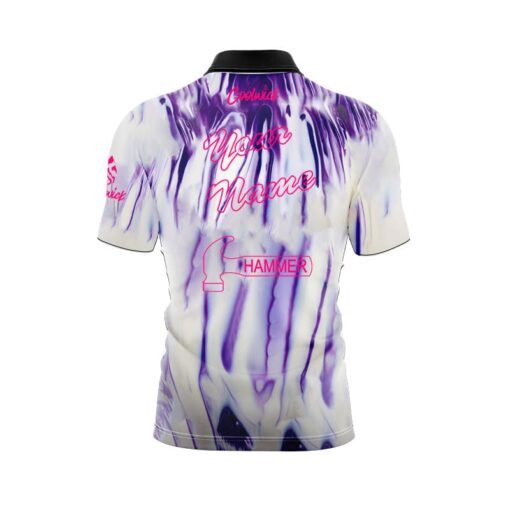 Hammer Arctic Vibe Fast Track CoolWick Bowling Jersey - Image 3