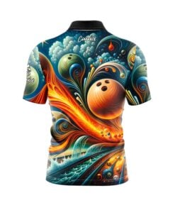 Alternative view of Bowling Farm Fast Track CoolWick Bowling Jersey