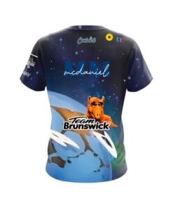 Alternative view of Brunswick Melanie McDaniel Galactic Life Form CoolWick Bowling Jersey