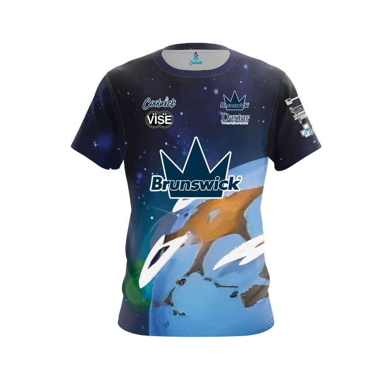 Brunswick Melanie McDaniel Galactic Life Form CoolWick Bowling Jersey