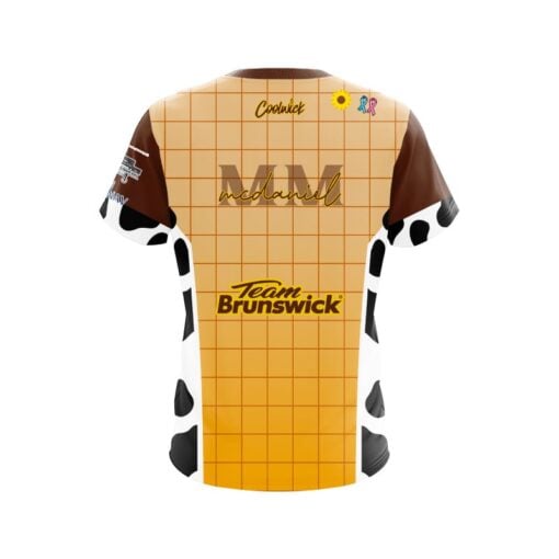Brunswick Melanie McDaniel Snake in My Boot CoolWick Bowling Jersey - Image 2