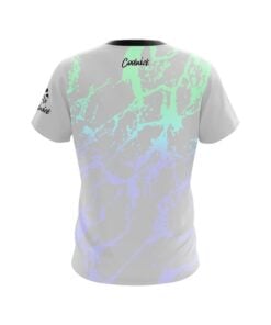 Alternative view of Grey Graffiti CoolWick Bowling Jersey