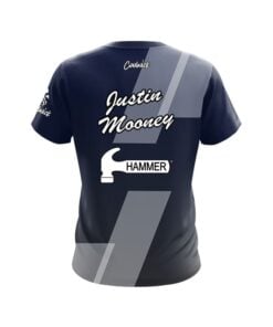 Alternative view of Hammer Justin Mooney Blue Shield CoolWick Bowling Jersey