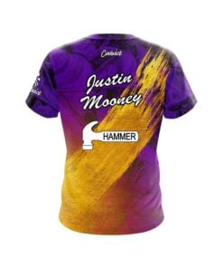 Alternative view of Hammer Justin Mooney Marble Gold CoolWick Bowling Jersey