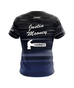 Alternative view of Hammer Justin Mooney Midnight Water CoolWick Bowling Jersey