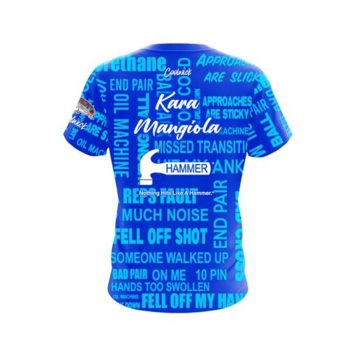 Hammer Kara Mangiola Excuses CoolWick Bowling Jersey - Image 2