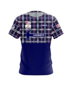 Hammer William Welch Welchberry Plaid CoolWick Bowling Jersey