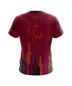 Alternative view of Kayla Smith Wine CoolWick Bowling Jersey