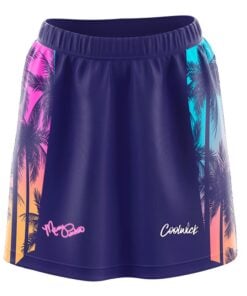 Missy Parkin Pastel Palm CoolWick Bowling Skort