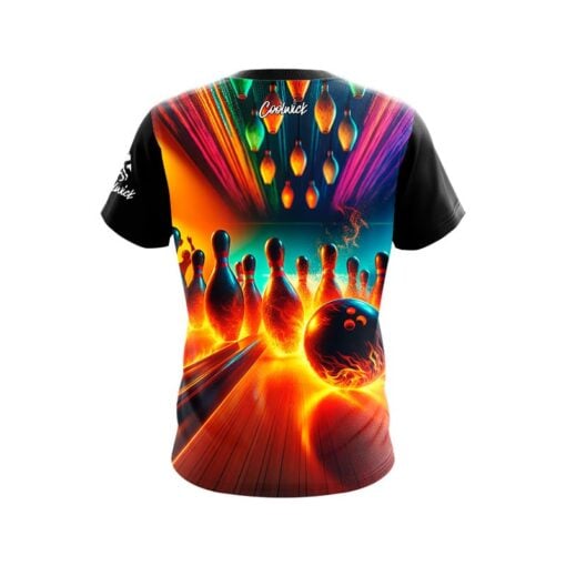 Fire Bowling Party CoolWick Bowling Jersey - Image 2